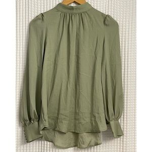Sage Green H&M Blouse